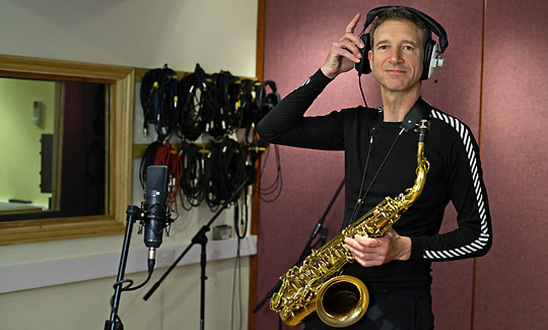 Snake Davis Video feature at Rooksmere Studios