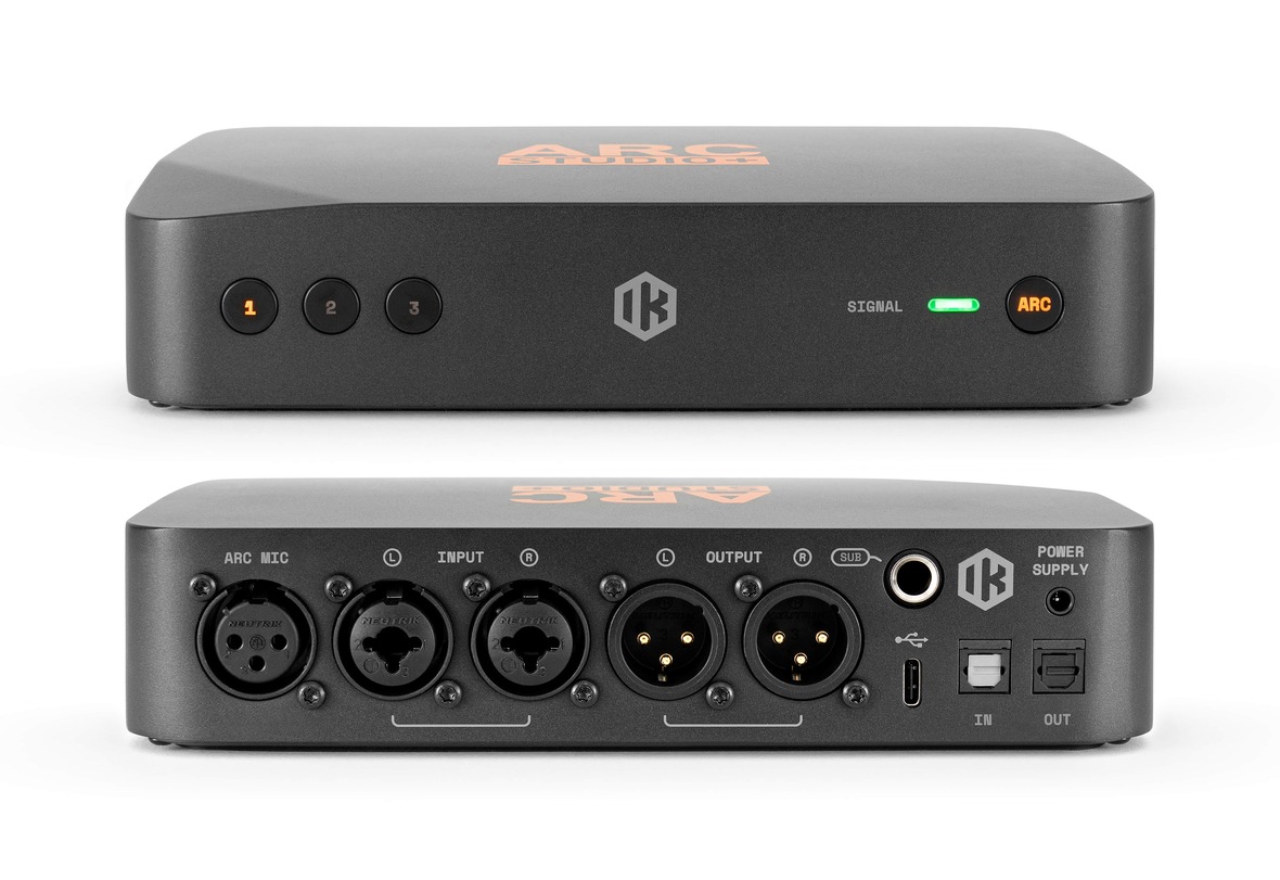 Front and rear of the IK Multimedia Studio+
