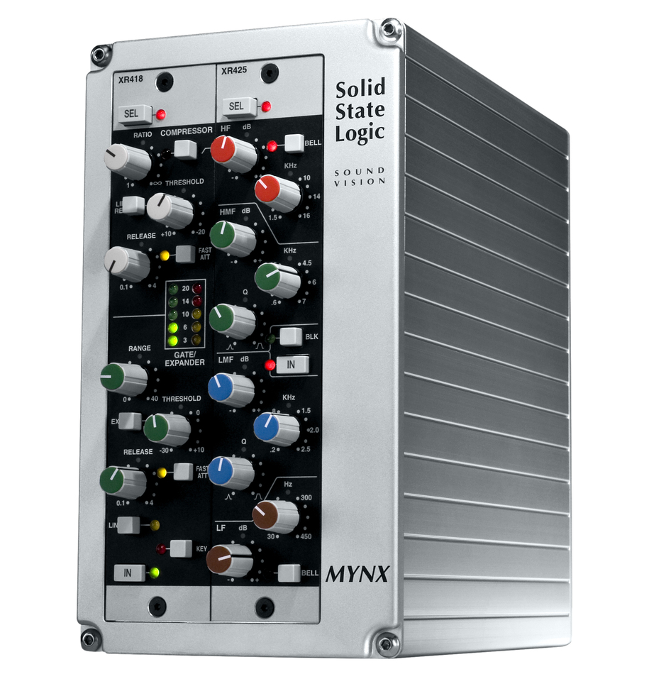 SSL Mynx and E Series Modules EQ and dynamics based on the 4000 E consoles