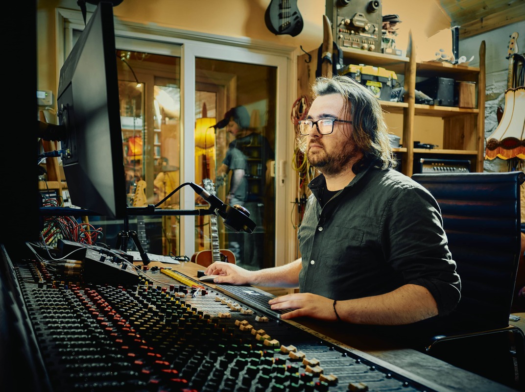 Jack Trubshaw at Middle Farm Studios