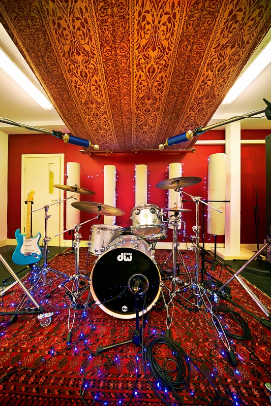 The new drum room at Modern World