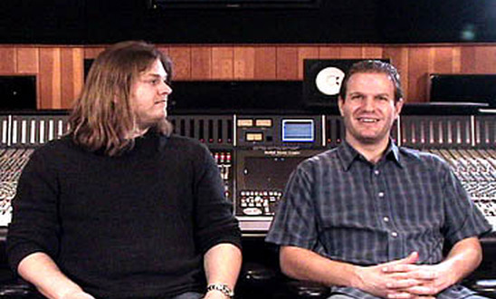 Blumpy and Chuck Daily Video interview at The Mix Room Studios