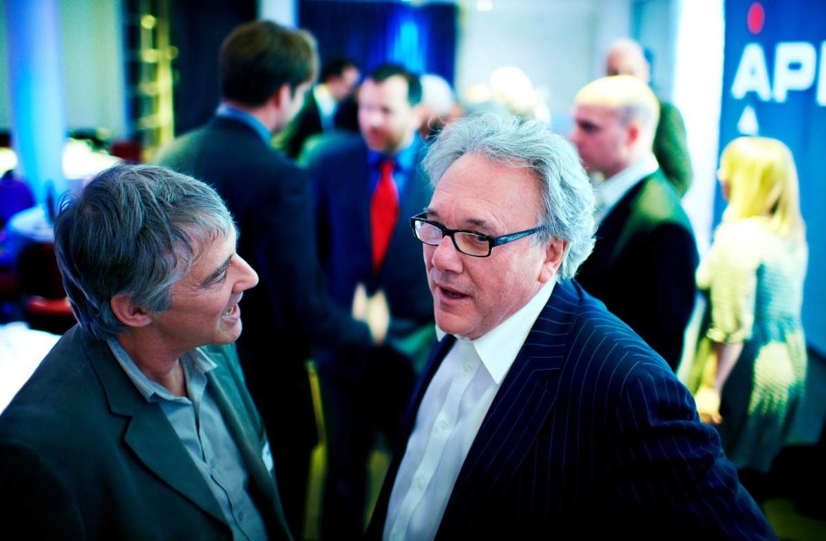 Malcolm Atkin and Trevor Horn, APRS awards 2009