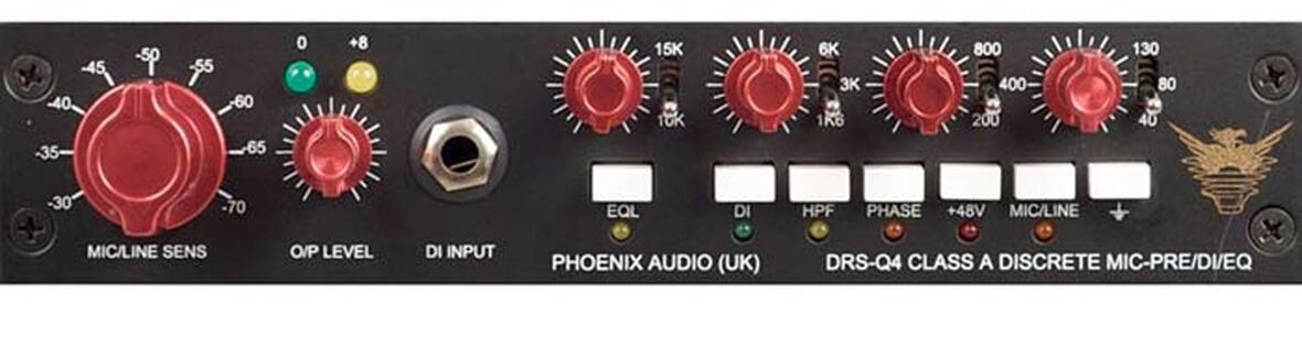 Phoenix Audio DRS-Q4M Mono mic pre & 4 band EQ