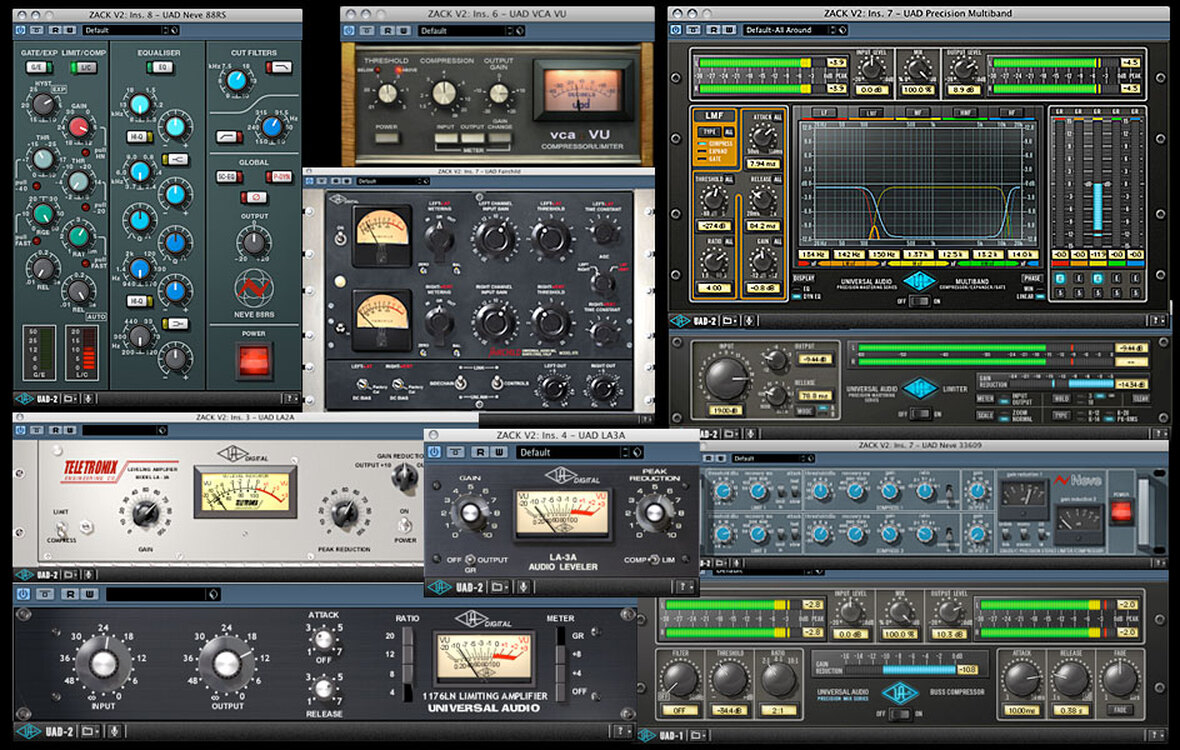 Universal Audio UAD Plugins DSP powered software