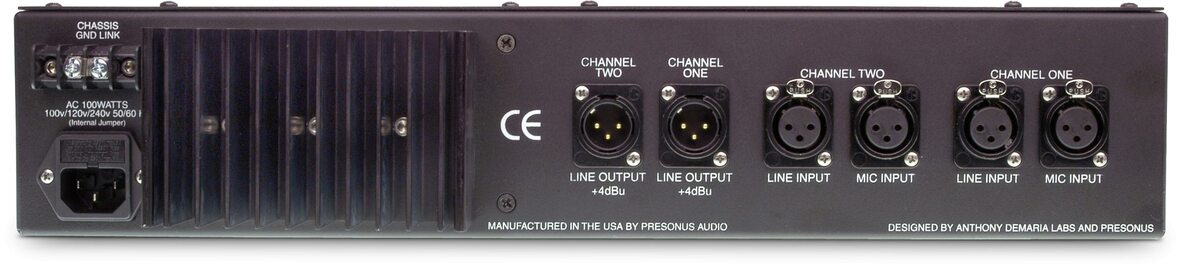 Presonus ADL 600 Dual channel mic, line, instrument pre