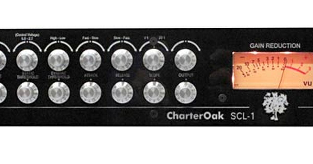George Shilling reviews CharterOak SCL-1 stereo compressor