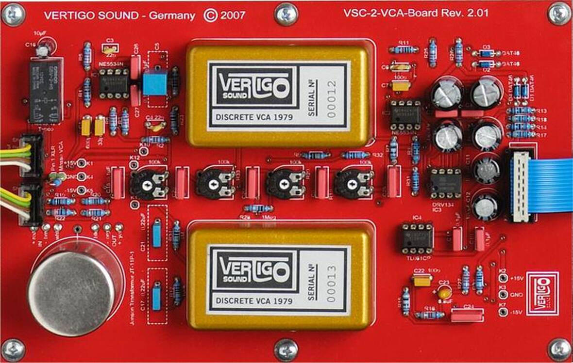 Vertigo Sound VSC-2 Stereo VCA compressor
