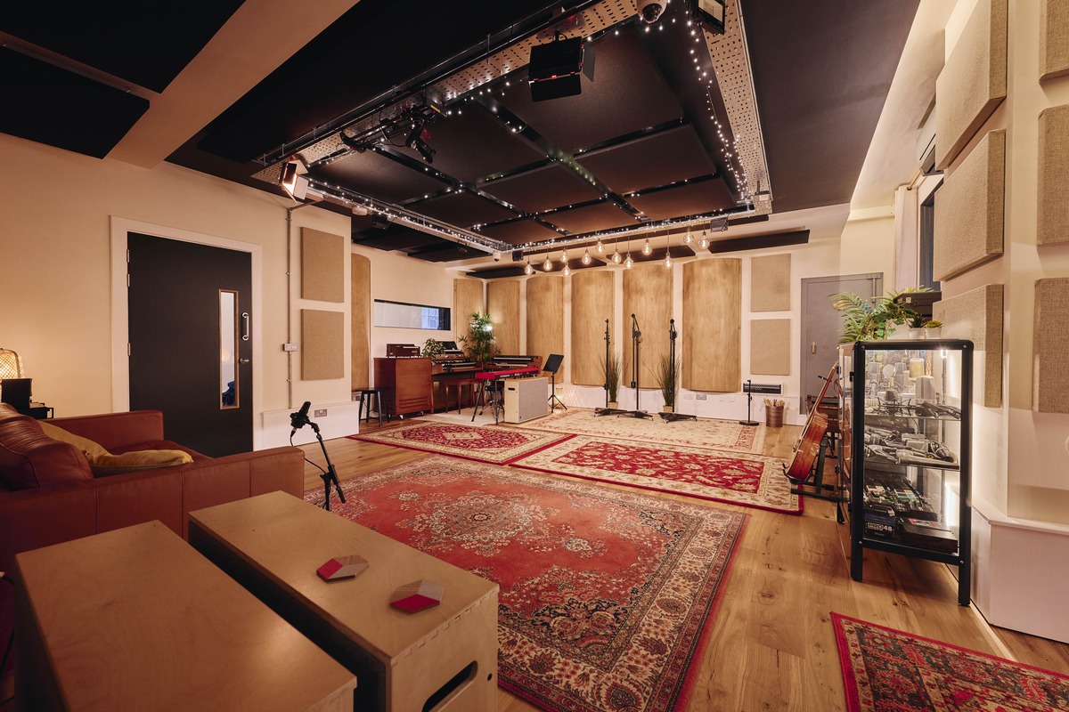 Beckview Studios live room