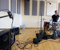 Drum Recording with a USB Mic - Tracking drums
