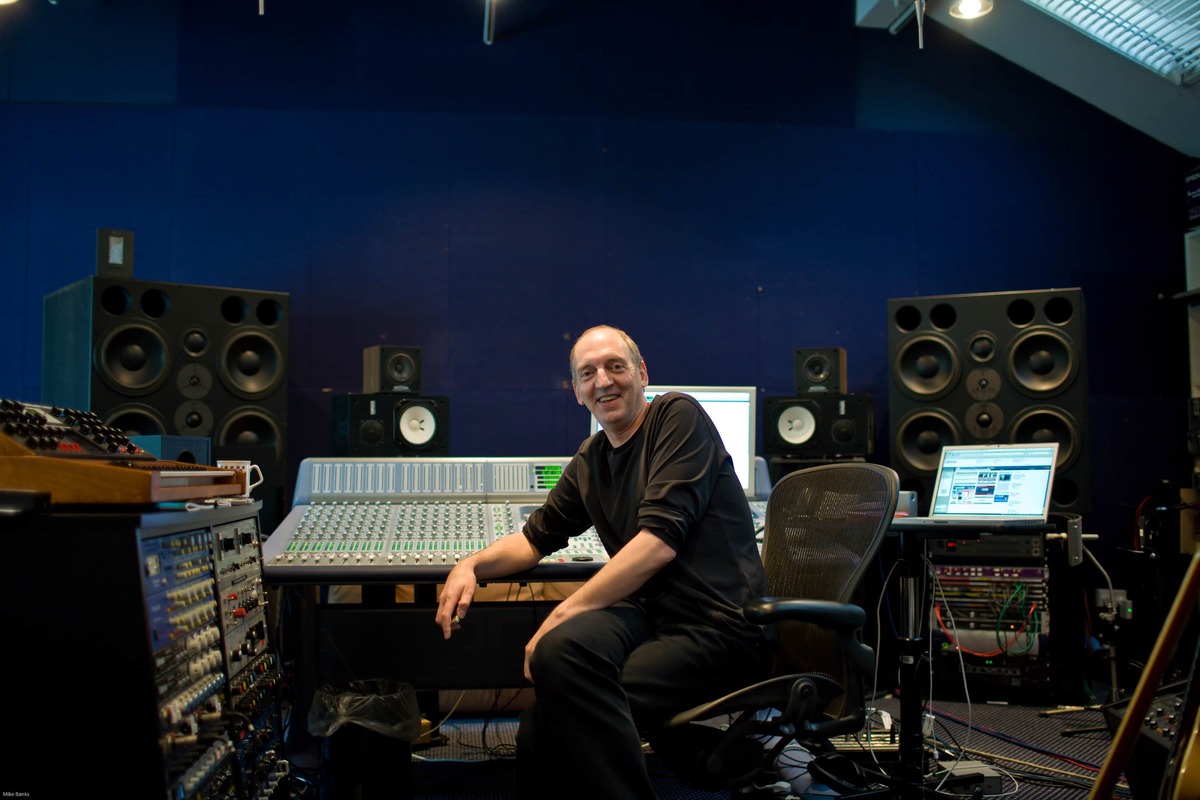 Steve Lipson at SARM Studios