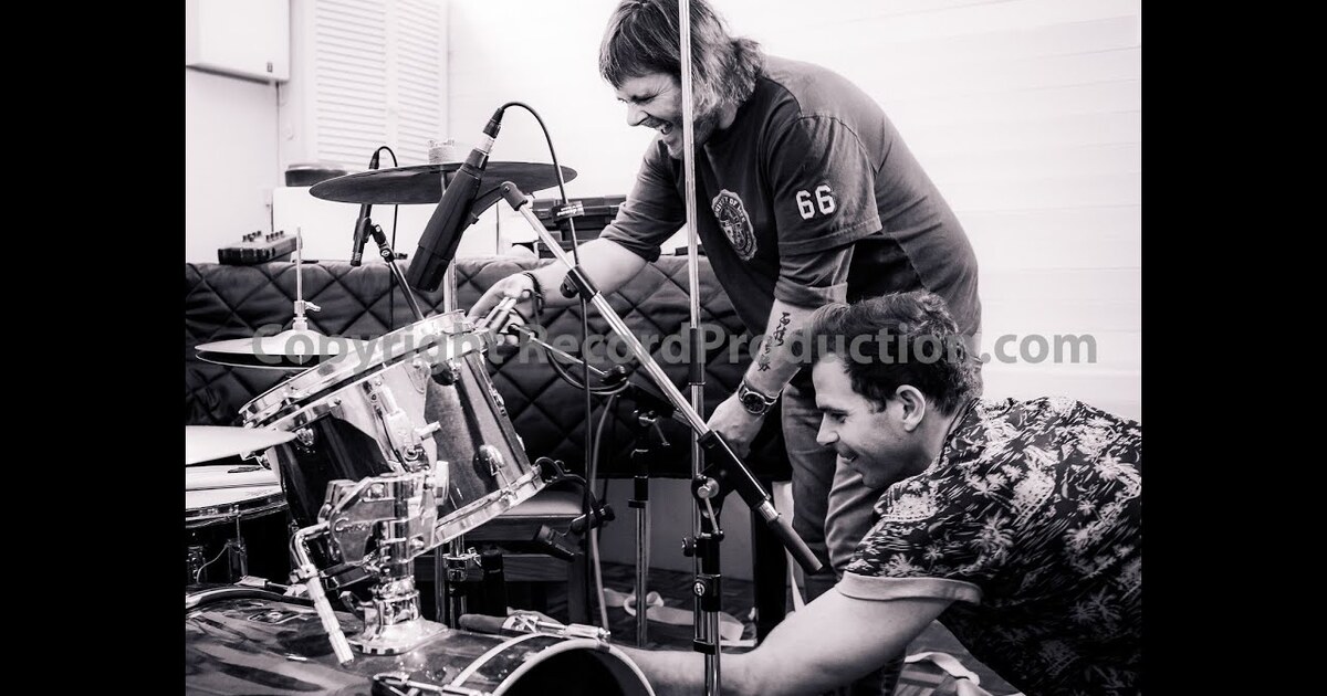 Drum Recording Tips and Techniques Video Features by Top Recording